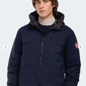 Canada Goose Men's Dark Blue Puffer Jacket